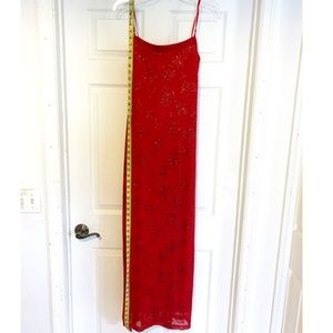 Red Sequined Prom/Formal Gown